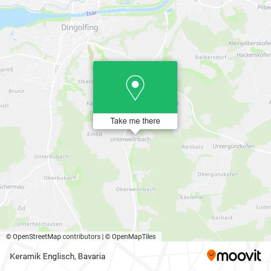 Карта Keramik Englisch