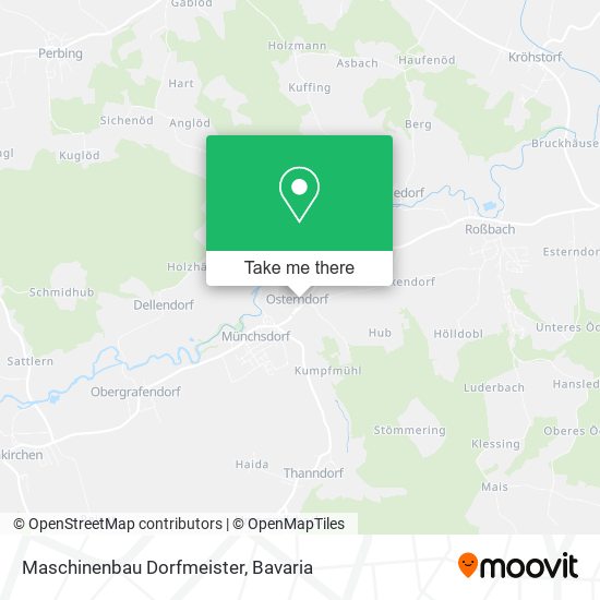 Maschinenbau Dorfmeister map