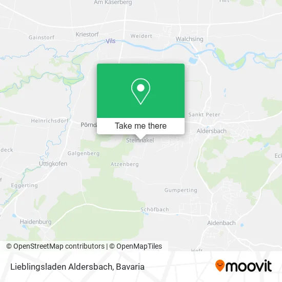 Карта Lieblingsladen Aldersbach