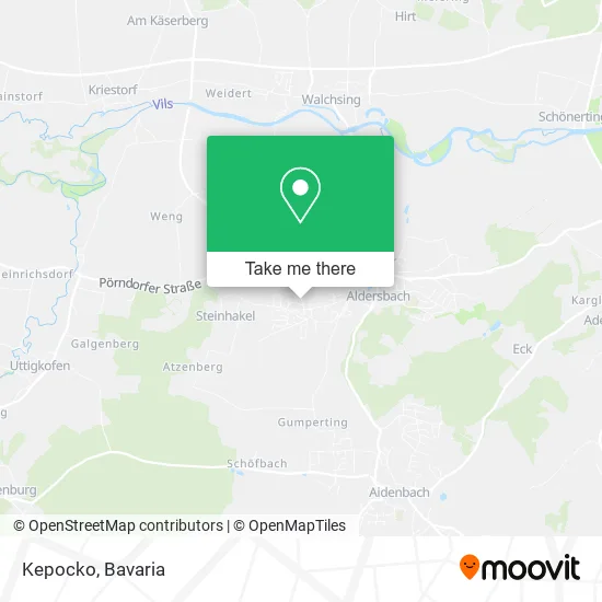 Kepocko map