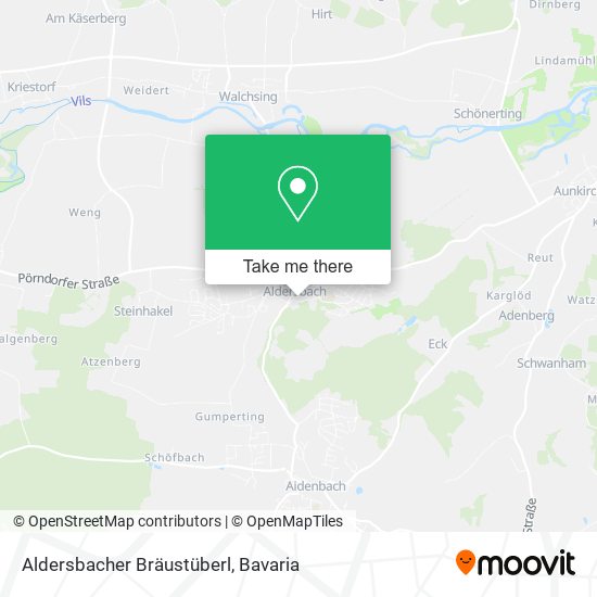 Aldersbacher Bräustüberl map