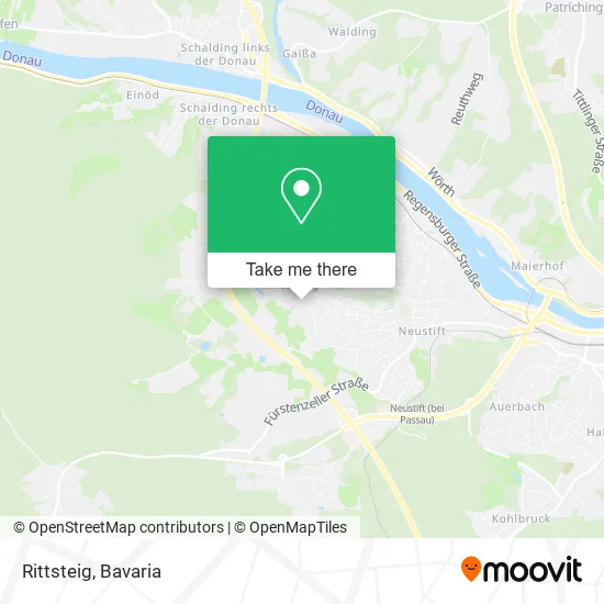 Карта Rittsteig