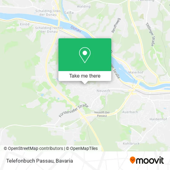 Карта Telefonbuch Passau