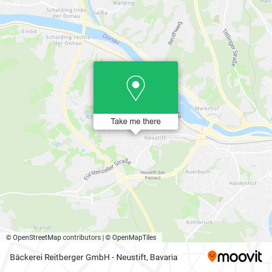 Bäckerei Reitberger GmbH - Neustift map