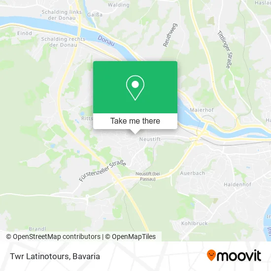 Карта Twr Latinotours