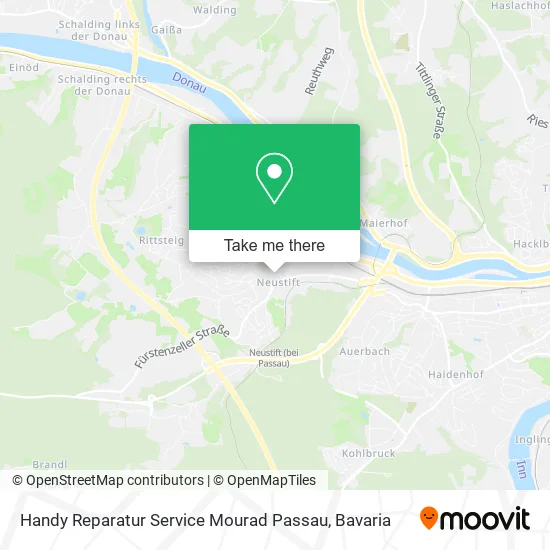 Карта Handy Reparatur Service Mourad Passau