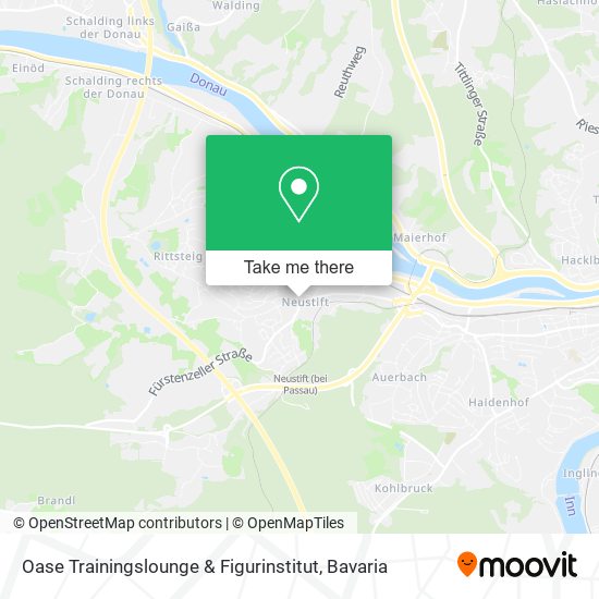 Oase Trainingslounge & Figurinstitut map