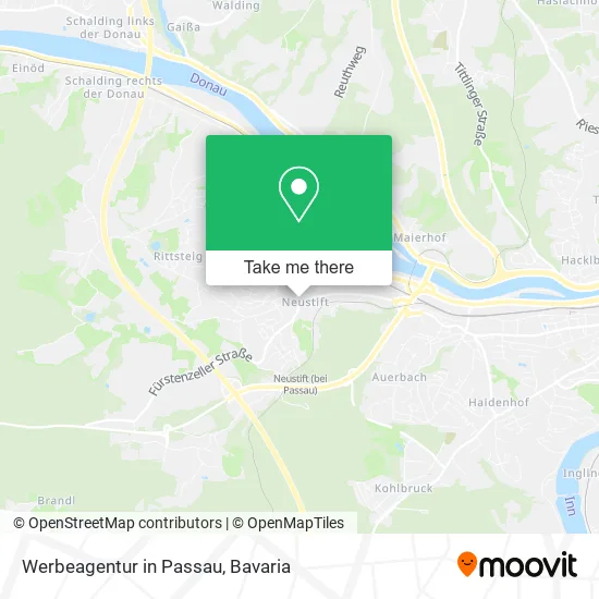 Карта Werbeagentur in Passau