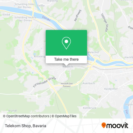 Telekom Shop map