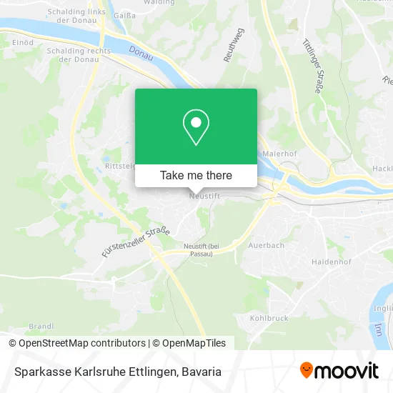 Карта Sparkasse Karlsruhe Ettlingen