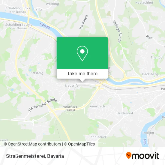 Карта Straßenmeisterei