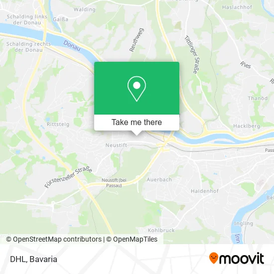 Карта DHL