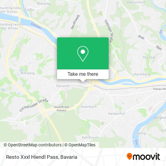 Resto Xxxl Hiendl Pass map