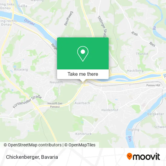 Карта Chickenberger