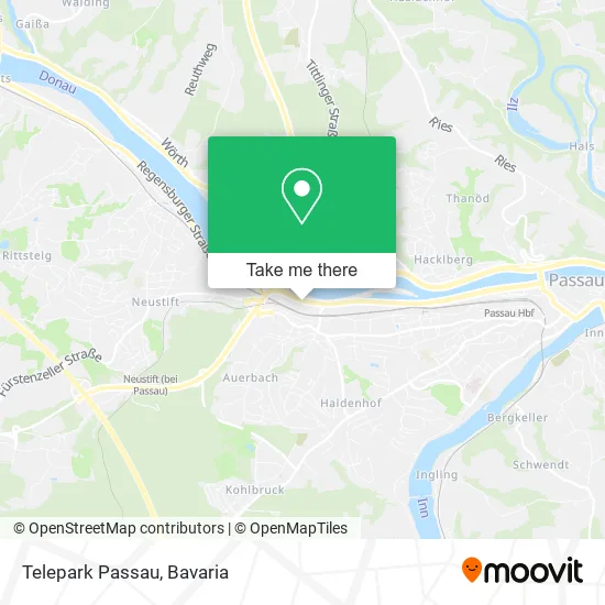 Карта Telepark Passau