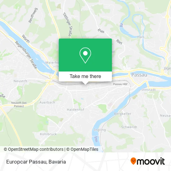 Карта Europcar Passau