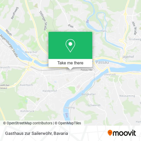 Gasthaus zur Sailerwöhr map