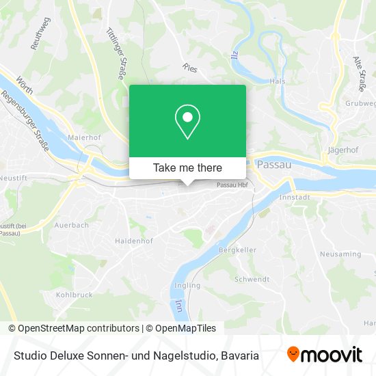 Studio Deluxe Sonnen- und Nagelstudio map