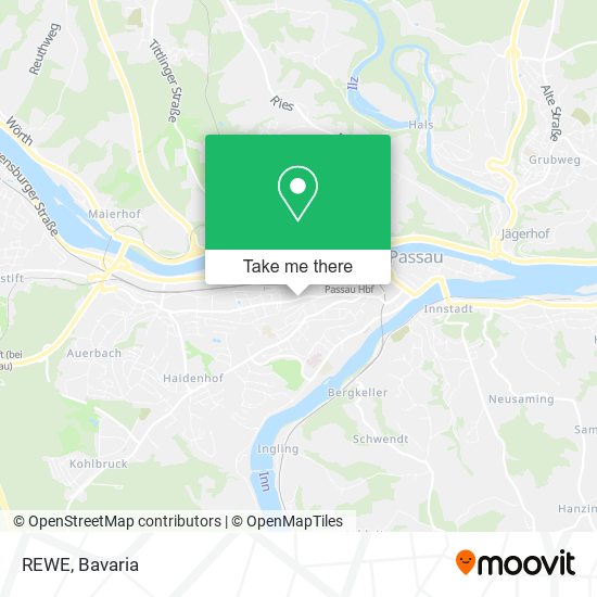 REWE map