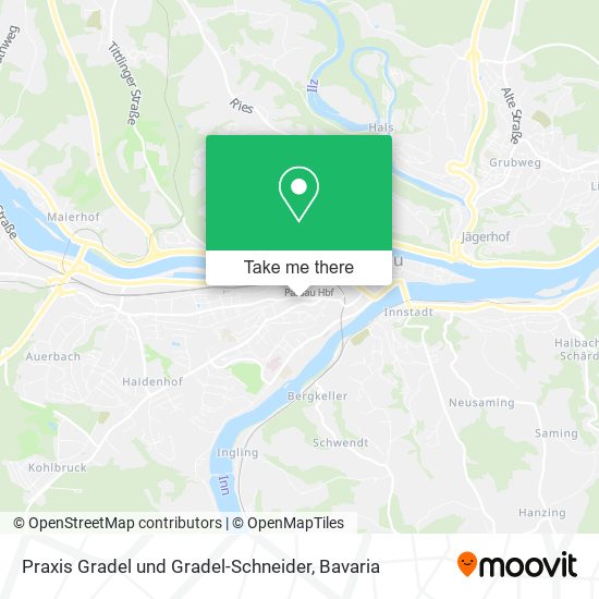 Praxis Gradel und Gradel-Schneider map