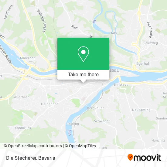 Карта Die Stecherei