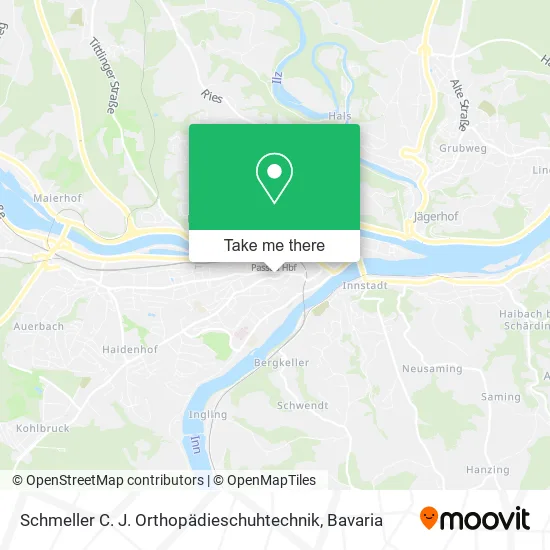 Schmeller C. J. Orthopädieschuhtechnik map