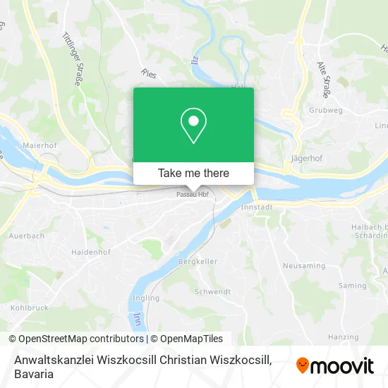 Карта Anwaltskanzlei Wiszkocsill Christian Wiszkocsill
