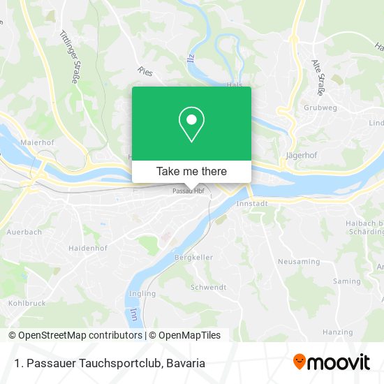 1. Passauer Tauchsportclub map
