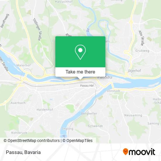 Карта Passau