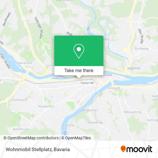Карта Wohnmobil Stellplatz