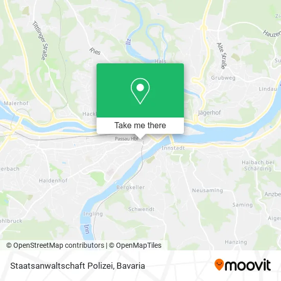 Карта Staatsanwaltschaft Polizei