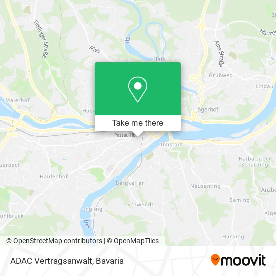 Карта ADAC Vertragsanwalt