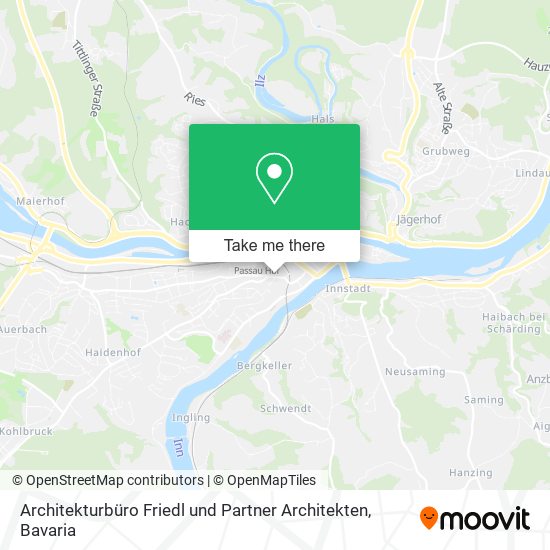 Architekturbüro Friedl und Partner Architekten map