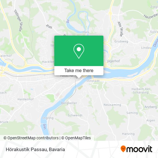Hörakustik Passau map