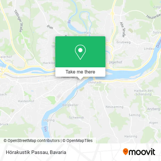 Карта Hörakustik Passau