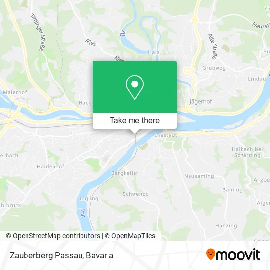 Карта Zauberberg Passau