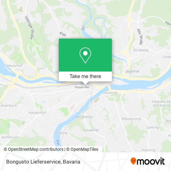 Bongusto Lieferservice map