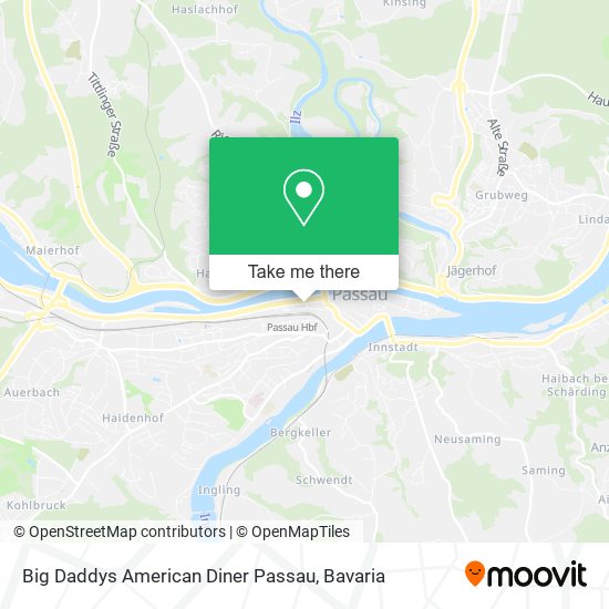 Карта Big Daddys American Diner Passau