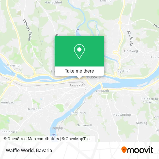 Карта Waffle World