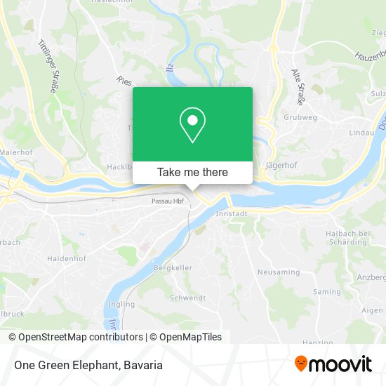 One Green Elephant map