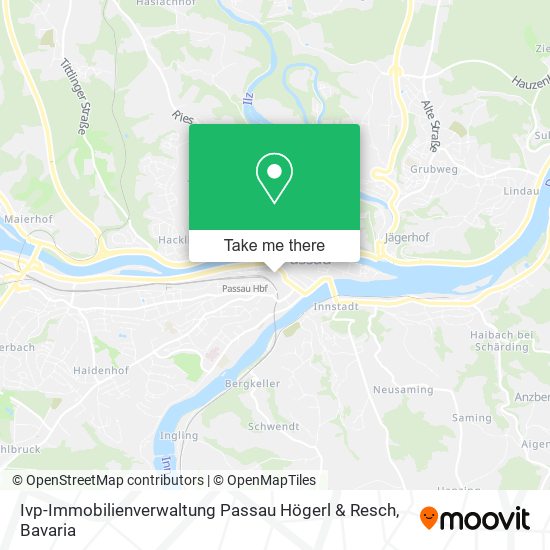 Ivp-Immobilienverwaltung Passau Högerl & Resch map