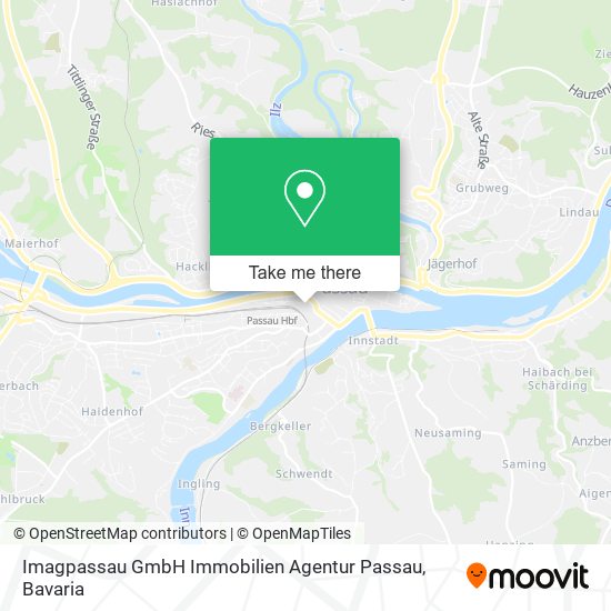 Imagpassau GmbH Immobilien Agentur Passau map