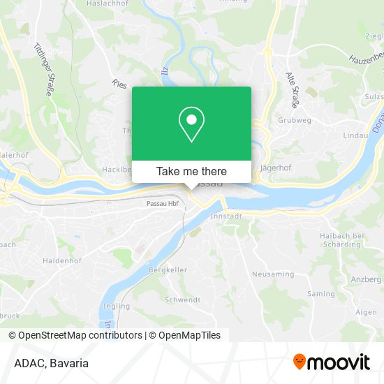 Карта ADAC