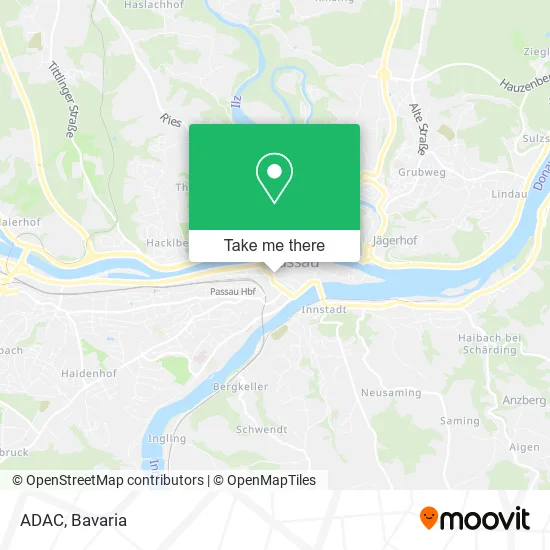 Карта ADAC