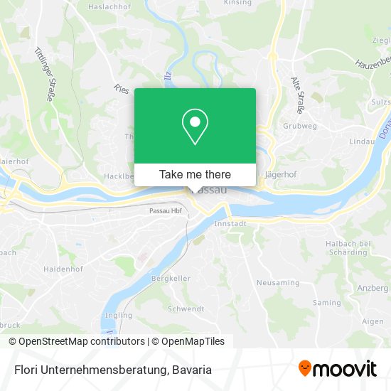Flori Unternehmensberatung map