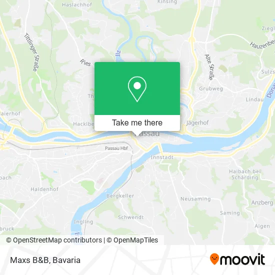 Карта Maxs B&B
