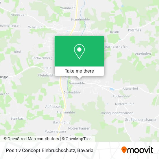 Positiv Concept Einbruchschutz map