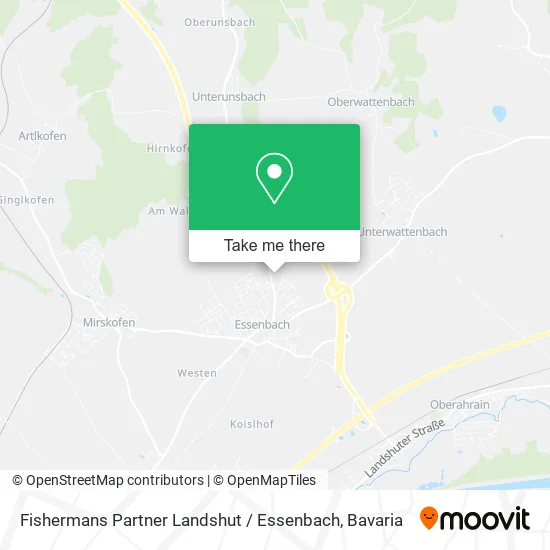 Карта Fishermans Partner Landshut / Essenbach
