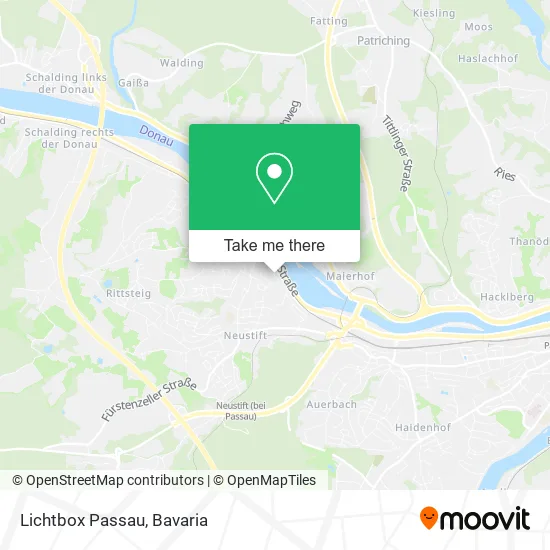 Карта Lichtbox Passau