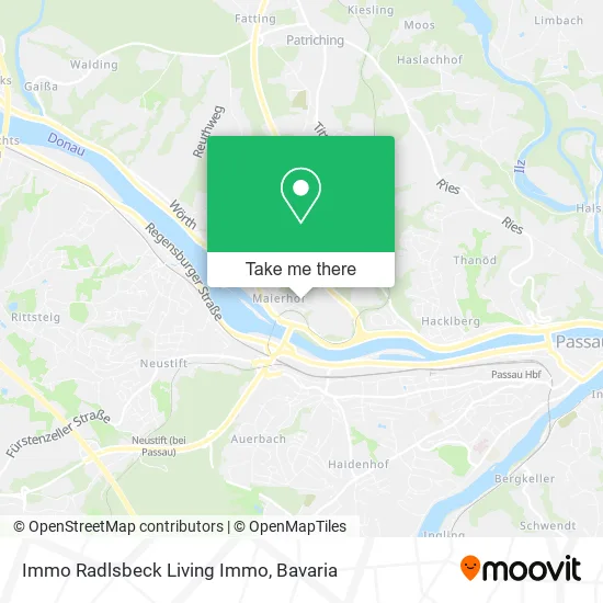 Карта Immo Radlsbeck Living Immo